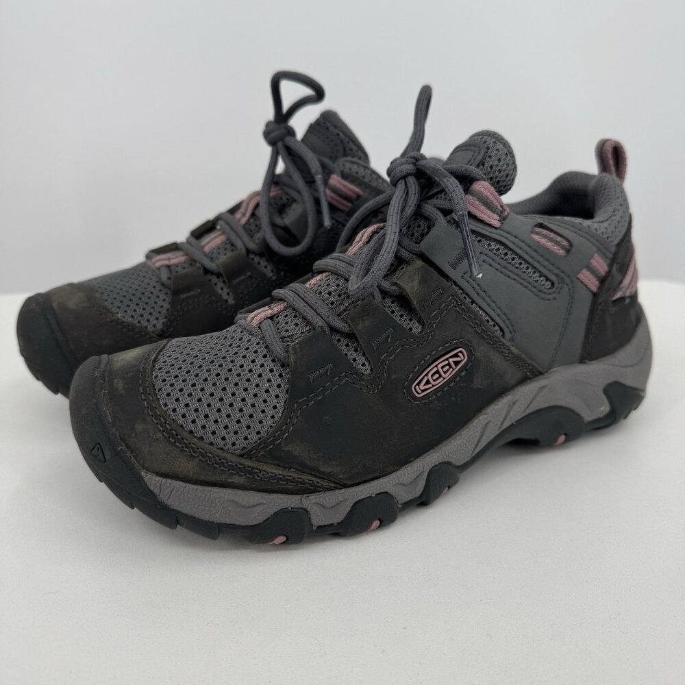 KEEN Women's Steens Vent Hiking Shoes size 7 Women's Magnet, Nostalgia Rose